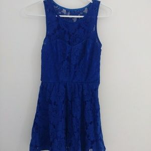 Blue dress